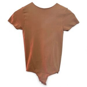 SKIMS Tan Seamless Fits Everybody Collection Bodysuit for Women